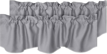 H.VERSAILTEX 2 Panels Blackout Curtain Valances by HVERSAILTEX