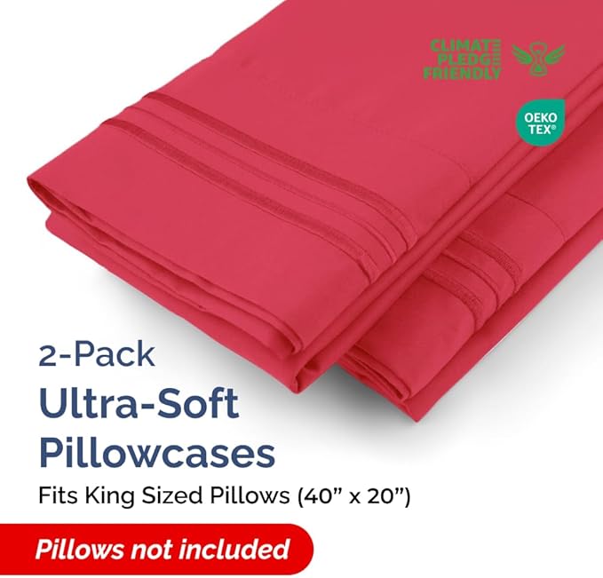King Pillow Cases Set of 2 - Image 2