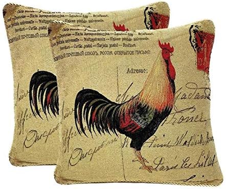 Tache 2 Pieces 18 X 18 Square Postmarked by TacheHomeFashion