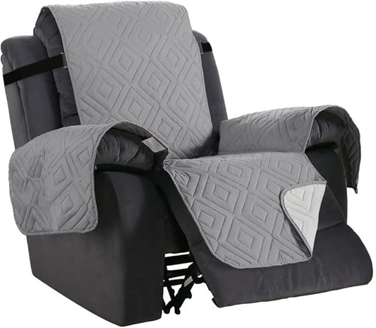 H.VERSAILTEX Reversible Quilted Recliner Covers Water Resistant Furniture by HVERSAILTEX