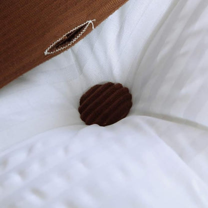 WOWMAX 100% Cotton Corduroy Headboard Pillow – California King Size Back - Image 8