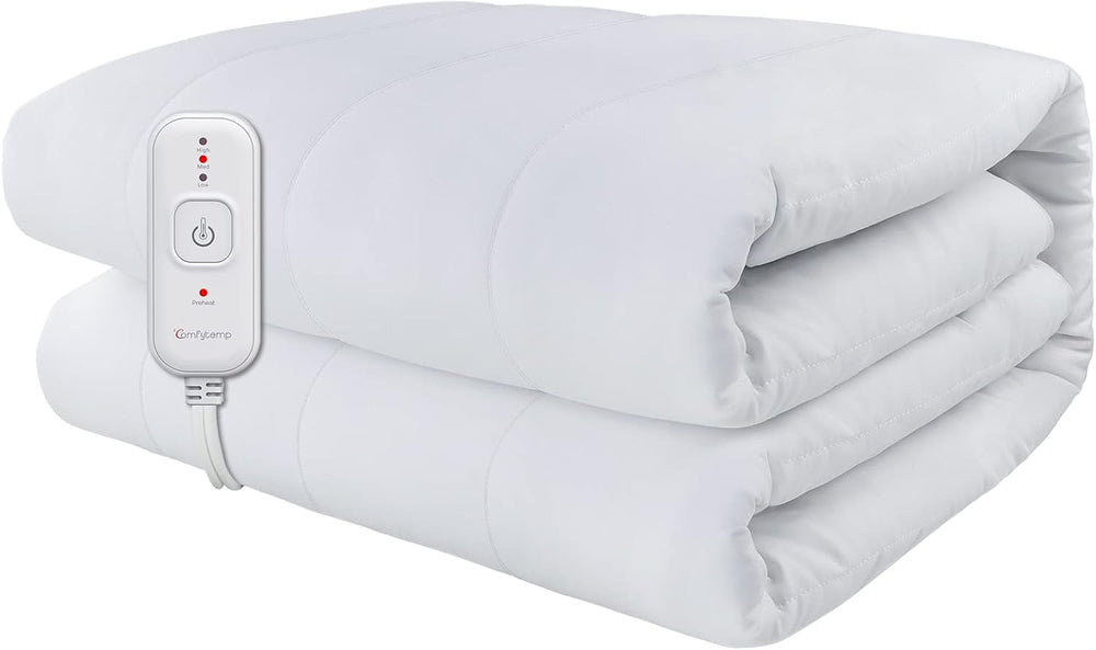 Comfytemp Heated Mattress Pad Mini Twin Size 31" x 55", Single Cont...