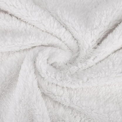 Catalonia Silky Soft Sherpa Throw Blanket, Flannel Chevron Micro Plush Fleece - Image 4