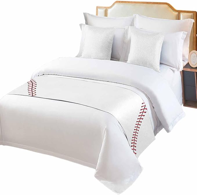 Baseball Sports Texture Bed Runners - Image 2