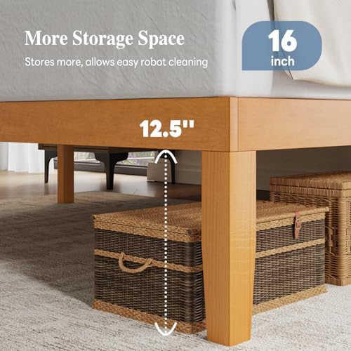 olixis 14 inch twin size bed frame, platform, package contents