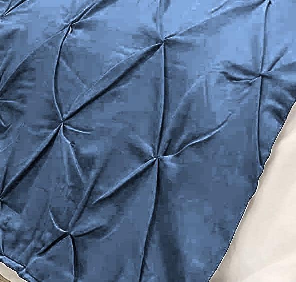 Bed Runner Set - 100% Pure Cotton 800 Thread Count - Luxury 1 Pinch Pleated Bed - Image 4