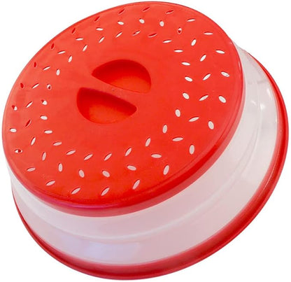 Collapsible Microwave Splatter Cover, 10.5 Inch, Dishwasher-safe, Microwave by JYYHSF