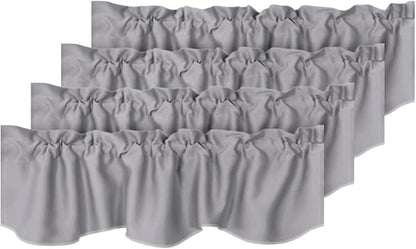 H.VERSAILTEX 4 Panels Blackout Curtain Valances by HVERSAILTEX