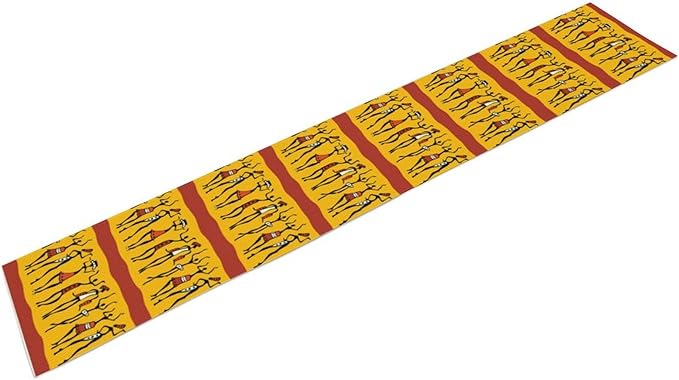 African Woman Table Runner, Ethnic American Juneteenth Heritage Festival - Image 3