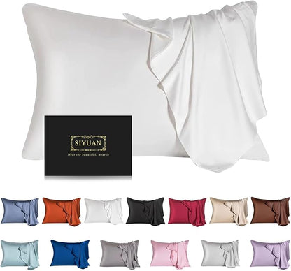 Mulberry Silk Pillowcase for Hair and Skin, Toddler Size Kids Silk Pillow Case by SIYUAN