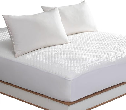 King Size Waterproof Mattress Protector Fitted Mattress Pad Cover by reaks