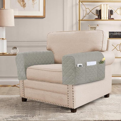 2 Pack Water Resistant Armrest Covers - Image 2