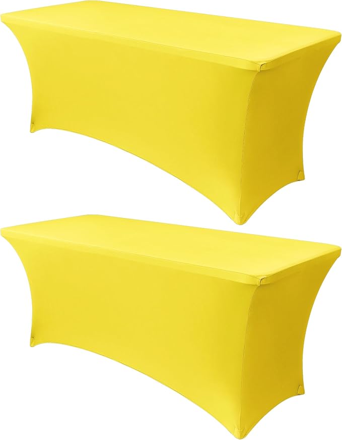 Obstal 6ft Stretch Spandex Table Cover by Obstal