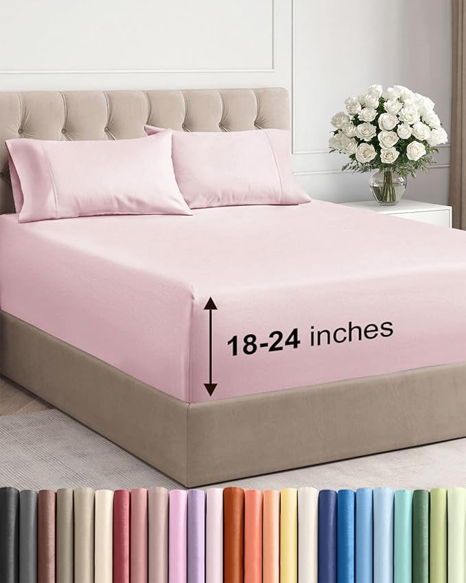Extra Deep Pocket King Sheets by CGKUnlimited