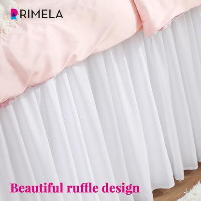 RIMELA Dorm Bed Skirt Twin XL 36 Inch Drop - Image 7