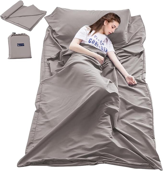 Sleeping Bag Liner Travel Sheets by Mannice