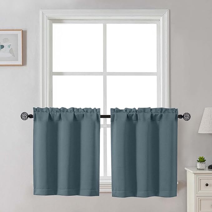 Gwine 24 Inch Long Tier Curtains by Gwine