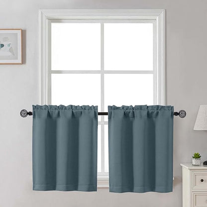 Gwine 24 Inch Long Tier Curtains by Gwine