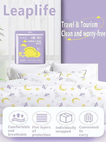 Disposable Travel Set, Disposable Bed Sheets - Image 6