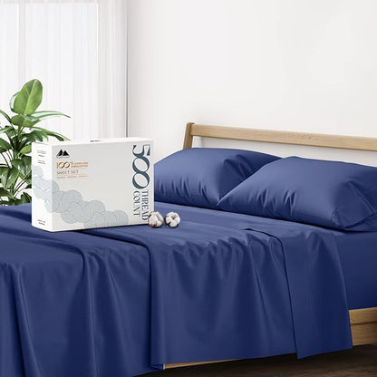 Mayfair Linen 100% Cotton Bed Sheets Queen Set by MayfairLinen