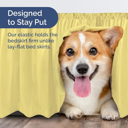 Wrap Around Dust Ruffle Bed Skirt - Image 7