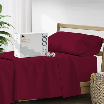 Mayfair Linen 500 Thread Count Twin Cotton Sheets by MayfairLinen