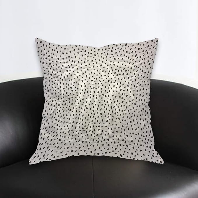 AOYEGO Polka Dot Throw Pillow Cover Irregular Spot Random Scatter Simple - Image 2