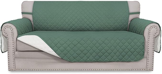 Easy-Going Sofa Slipcover Reversible Loveseat Sofa Cover Couch Cover by Easy-Going