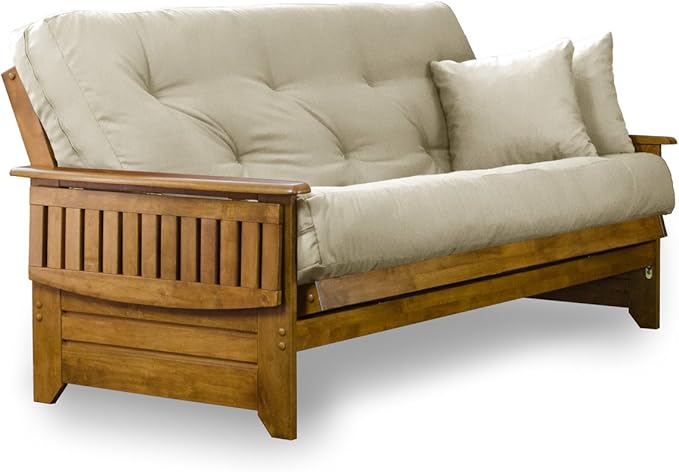 Nirvana Futons Brentwood Tray Arm Futon Sofabed Set by Nirvana+Futons