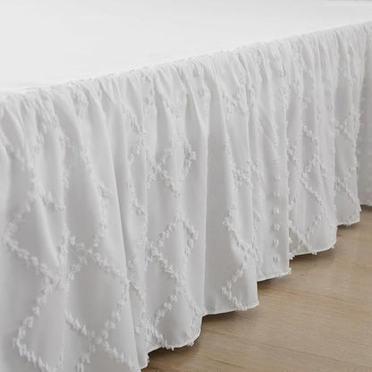 Bed Skirt Queen Size Ruffled Bed Skirt - Image 2