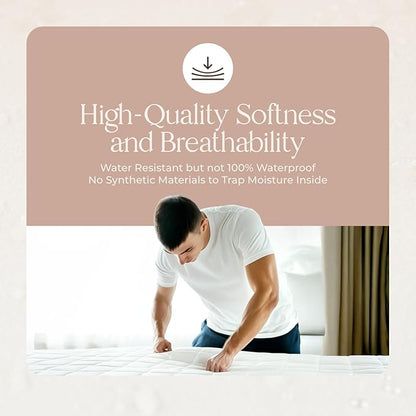 100% Cotton Organic Mattress Pad - Image 8