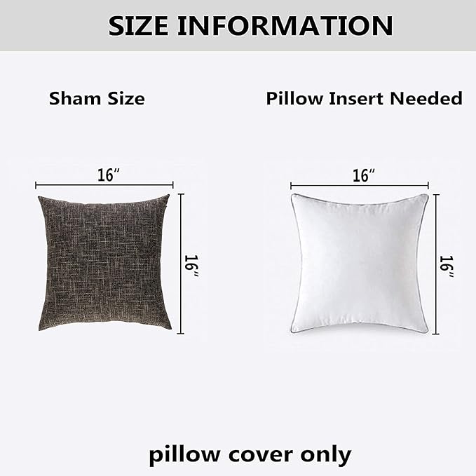 Kevin Textile 2 Packs Decorative Square Pillows Cover Outdoor Throw Pillows - Image 6