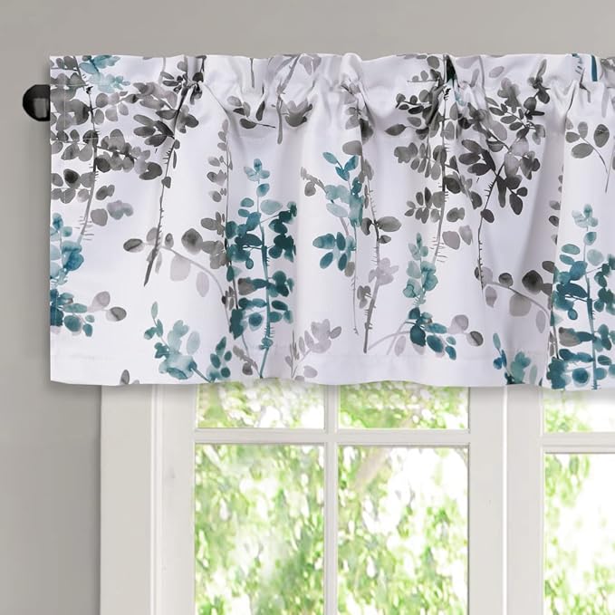 H.VERSAILTEX Valance for Kitchen Windows/Bathroom/Living Room/Bedroom Blackout by HVERSAILTEX