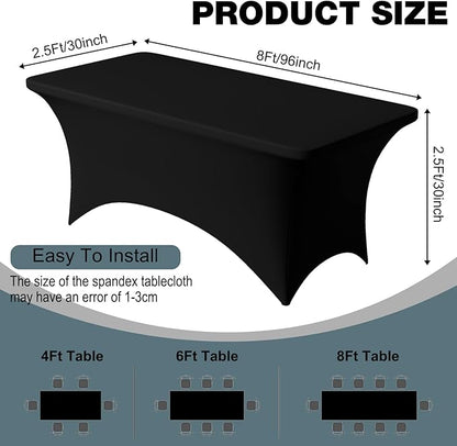 Trlyc 2 Pack 8FT Spandex Table Cloth - Image 4