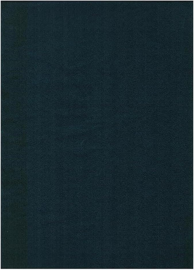 BOWERY HILL Full-Size Suede Futon in Blue-Frame Not Included - Image 3