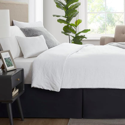 Nestl Black Full Bed Skirt - Image 3