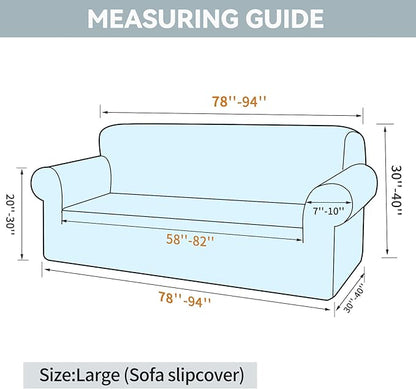 LURKA Stretch Sofa Slipcovers Couch Covers - Image 2