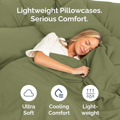 Queen Pillow Cases Set of 6 - Image 3