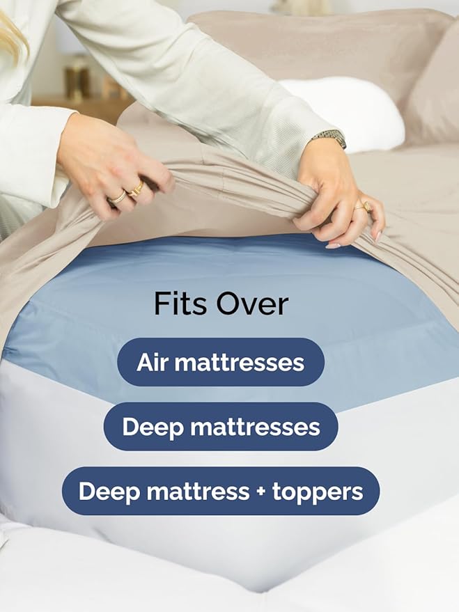 Extra Deep Twin Sheet Set - Image 6