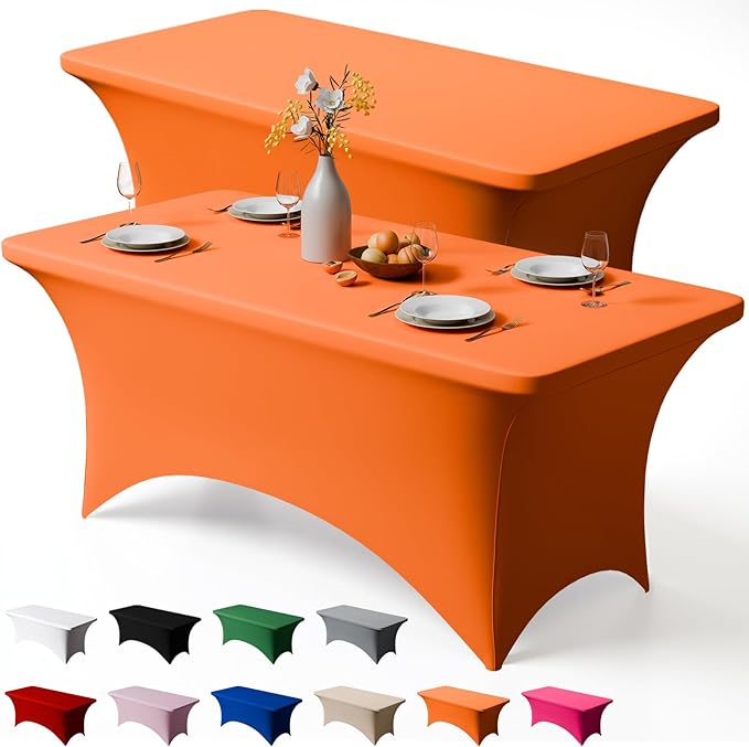 Trlyc 2 Pack 4FT Spandex Table Cloth by TRLYC