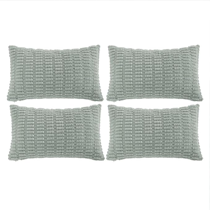 Fancy Homi 4 Packs Decorative Throw Pillow Covers by Fancy+Homi