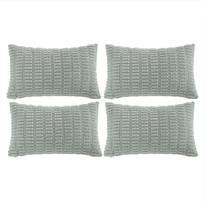 Fancy Homi 4 Packs Decorative Throw Pillow Covers by Fancy+Homi