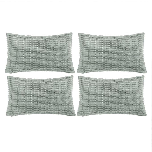 Fancy Homi 4 Packs Decorative Throw Pillow Covers by Fancy+Homi