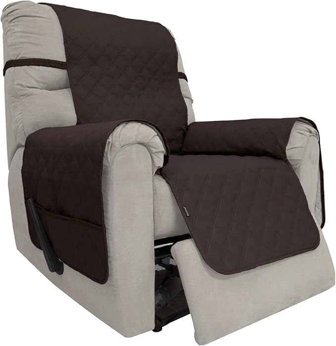 Easy-Going Sofa Slipcover Waterproof Recliner Chair Cover Non-Slip Fabric Couch by Easy-Going