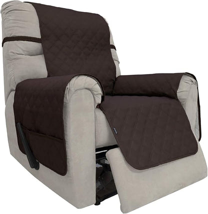 Easy-Going Sofa Slipcover Waterproof Recliner Chair Cover Non-Slip Fabric Couch by Easy-Going