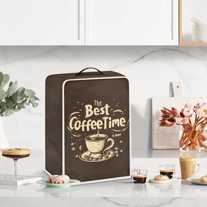 Mumeson Coffee Cup Coffee Maker Cover, Fits Small Kitchen Machines - Image 3