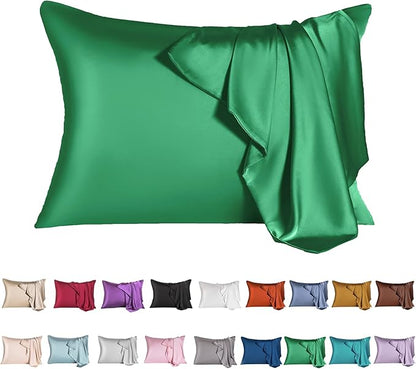 Mulberry Silk Pillowcase for Hair and Skin, King Size Cooling Silk Pillow Case by SIYUAN