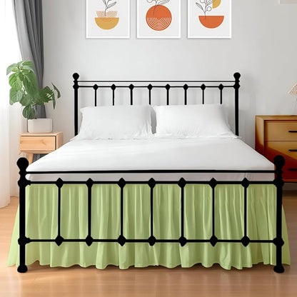 Shreem Linen Ruffled Bed Skirt by SHREEM+LINEN