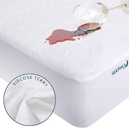 Full Size Mattress Protector Waterproof, Smooth Top Mattress Protector - Image 5
