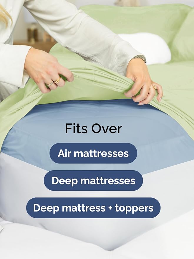 Extra Deep Cal King Fitted Sheet - Image 6